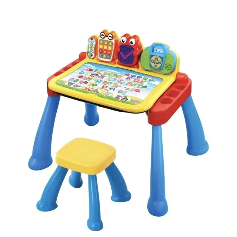 NEW Vtech 4-in-1 Explore & Write Activity Desk Interactive Learning System Kids